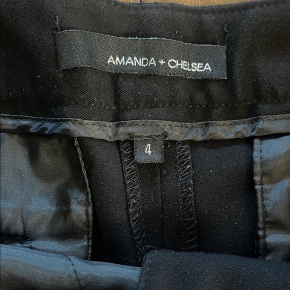 Amanda & Chelsea Elegant Black Pants - Picture 2 of 3